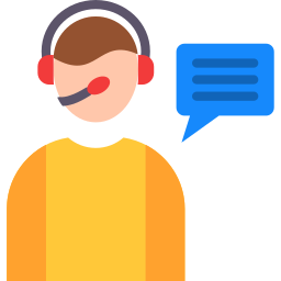 Customer service agent icon