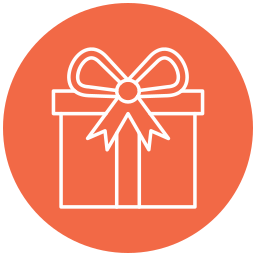 Gift box icon