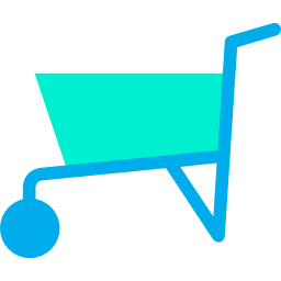 Wheelbarrow icon