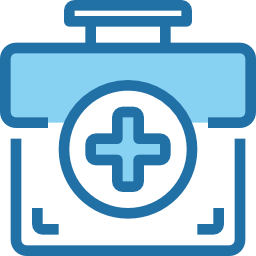 First aid kit icon