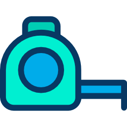 Measuring tape icon