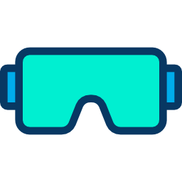 Protector glasses icon