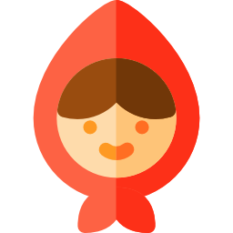 Little red riding hood icon