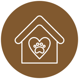 Pet house icon