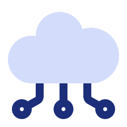 Cloud computing icon