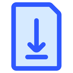 Download file icon