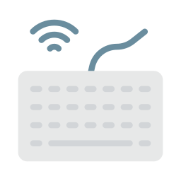 Wireless keyboard icon