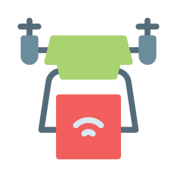 Smart drone icon