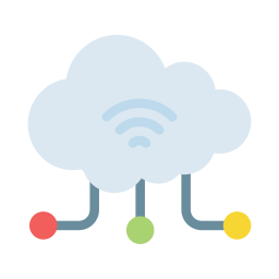 Cloud computing icon