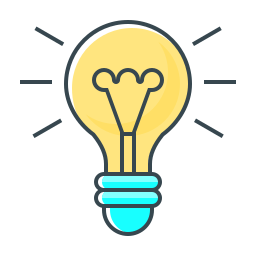 Creative idea icon