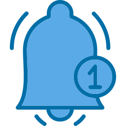 Notification bell icon