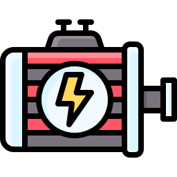 Electric motor icon