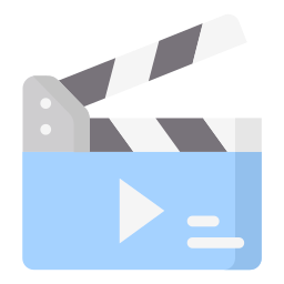 clapperboard icon