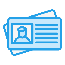 Business card icon