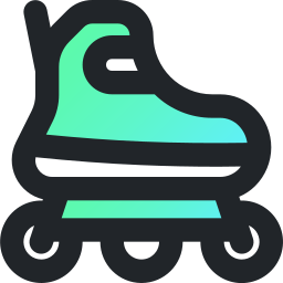 Roller skate icon