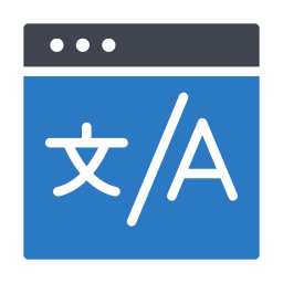 Online translator icon