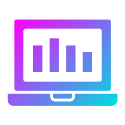 Online graph icon