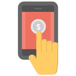 mobile banking icon