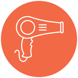 Hair dryer icon