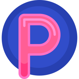 文字p icon