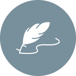 Feather pen icon