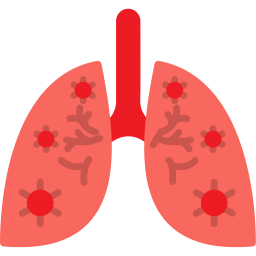 pulmões infectados Ícone