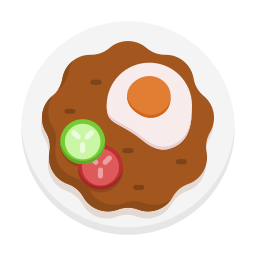 Fried rice icon