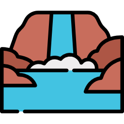 Waterfall icon