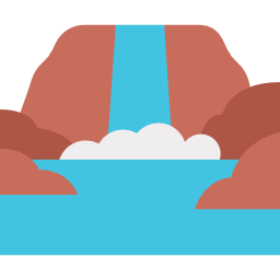 Waterfall icon