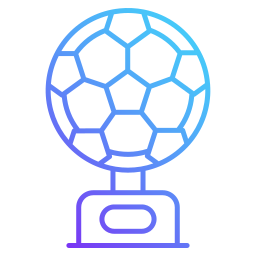 Football trophy icon