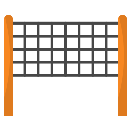 Volleyball net icon