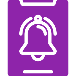 Notification bell icon