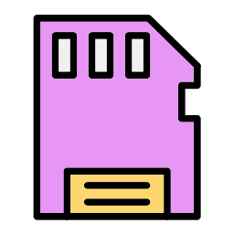 micro sd karte icon