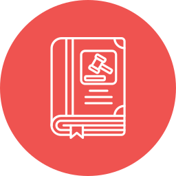 Law book icon