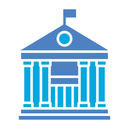 Government building icon