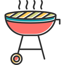 BBQ grill icon