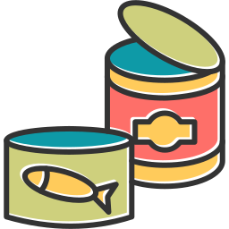 Canned food icon