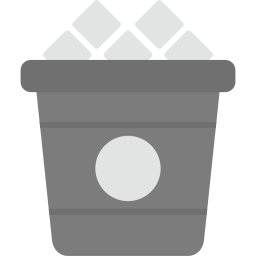 Ice bucket icon