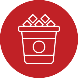 Ice bucket icon