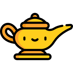 Magic lamp icon