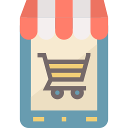 Online shop icon