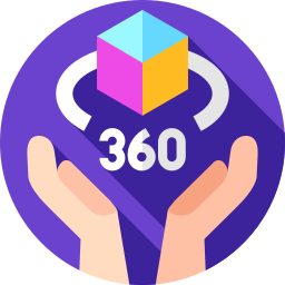 360度 icon