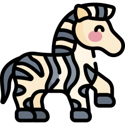 zebra ikona