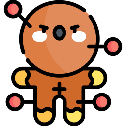 Voodoo doll icon