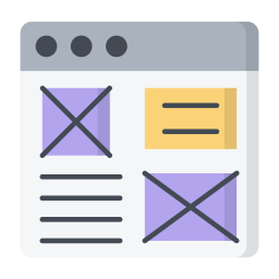 Wireframe icon