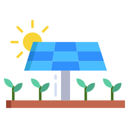 Solar energy icon