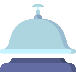 Desk bell icon