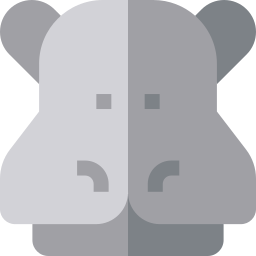 Hippopotamus icon