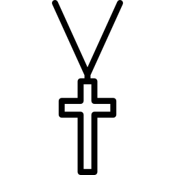 Necklace Cross icon