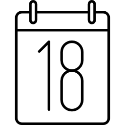 calendrier Icône